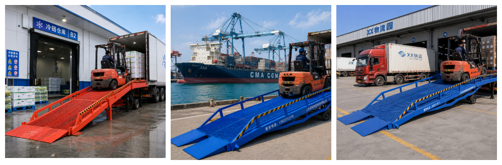 Split-Type Mobile Ramp
