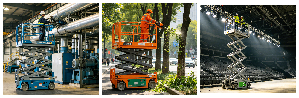 Kleine elektrische Scherenhebebühne Kleine elektrische Scherenhebebühne