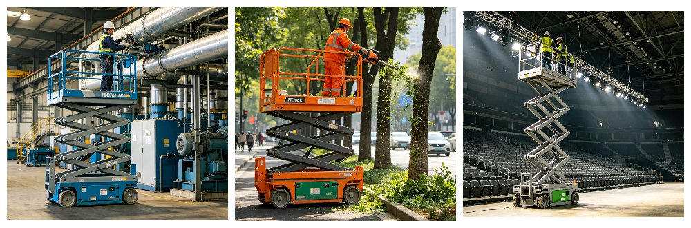 Elektrische Scherenhebebühnen